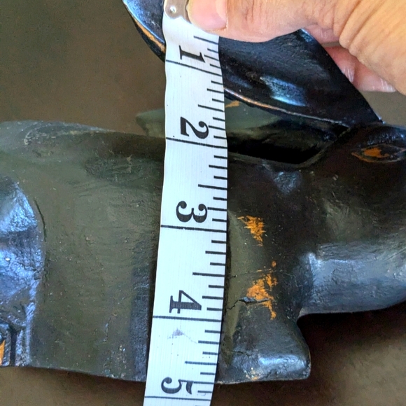 Antique Primitive Wooden Rabbit - Picture 5 of 17